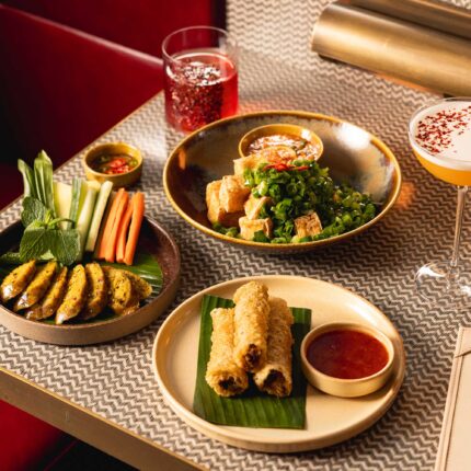 MIKO Mei Fair Thai South Asian restaurant in London's Mayfair, Nair family Samyukta, Sam, Dinesh Leela hotels in London.